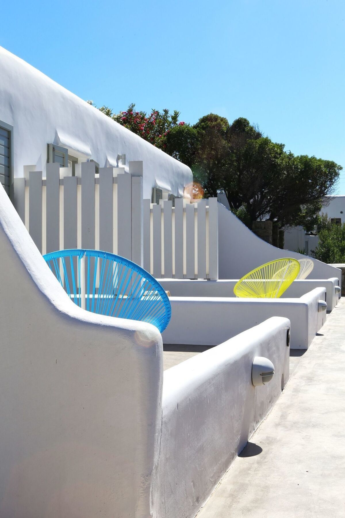 Aelia Mykonos Hotel Ornos  Bagian luar foto